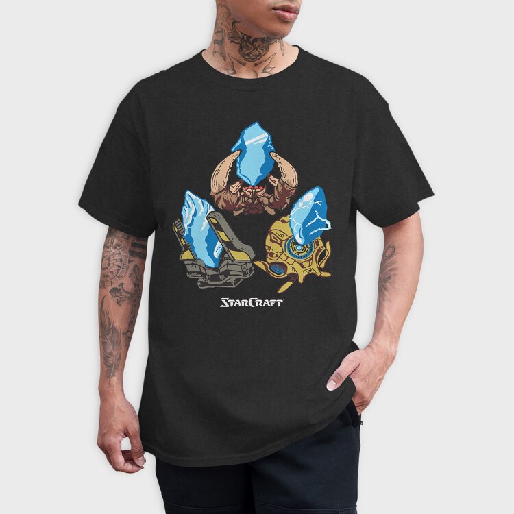 Starcraft 9, Tricou Barbati (Unisex)