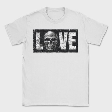 Love Skull, Tricou Barbati (Unisex)