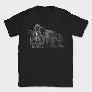 Lying Rhino, Tricou Barbati (Unisex)