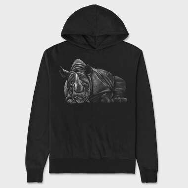 Lying Rhino, Hanorac Oversize Barbati (Unisex)