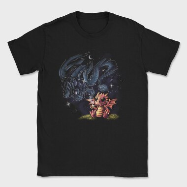 Magic Coffe Dragon, Tricou Barbati (Unisex)
