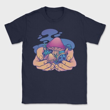 Magic Mushrooms, Tricou Barbati (Unisex)