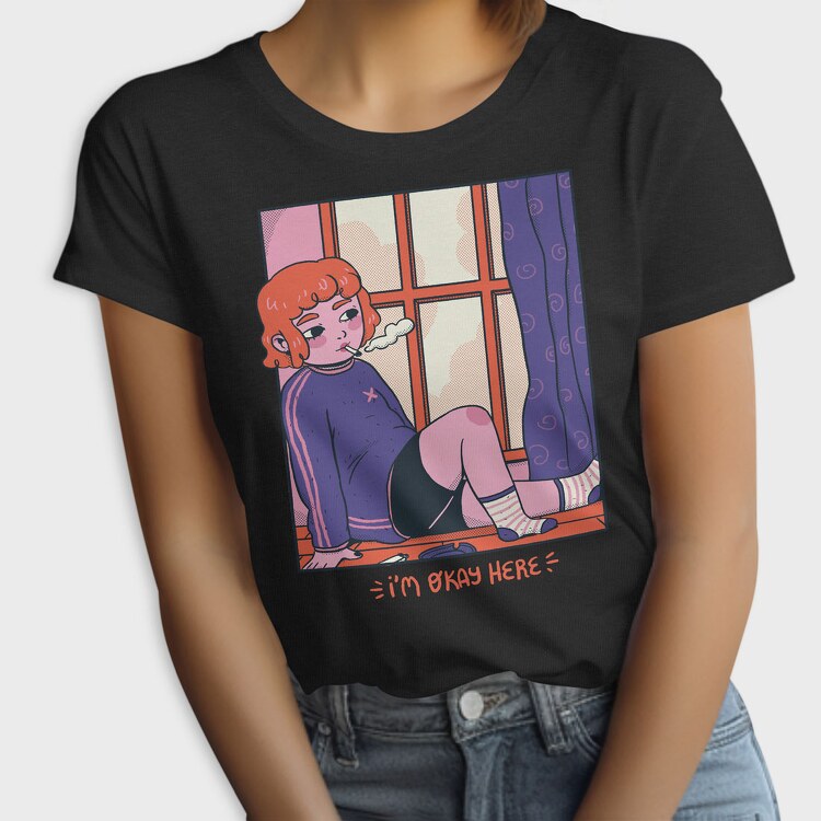 Comfy Chill Girl 4, Tricou Femei