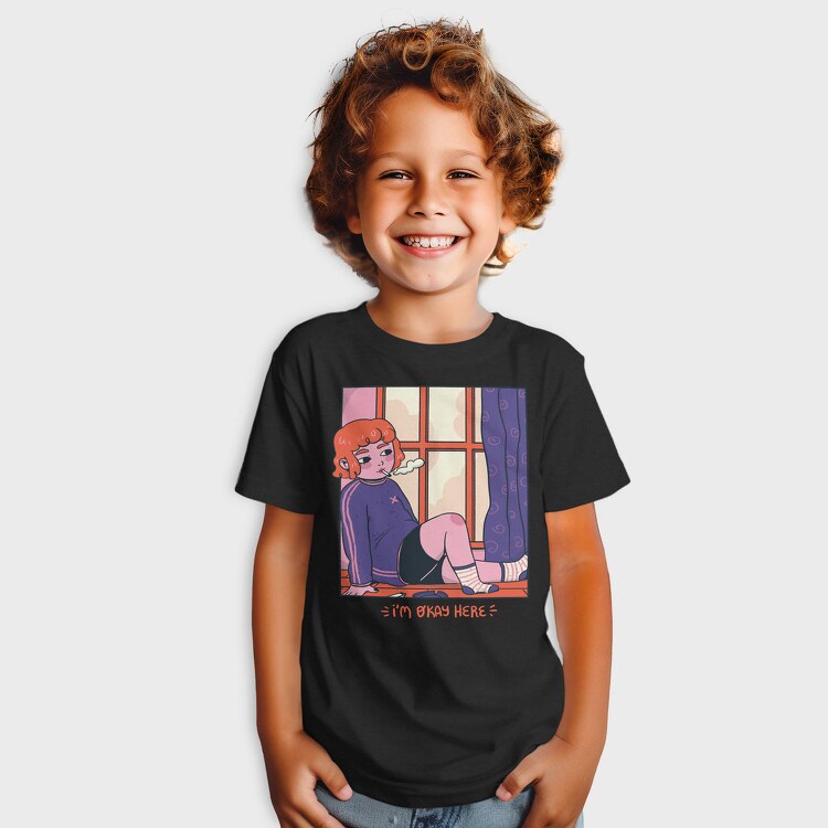 Comfy Chill Girl 4, Tricou Copii