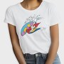 Cartoon Retro Woody Woodpecker 6, Tricou Femei