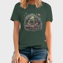 Frog Reading Flowers, Tricou Barbati (Unisex)