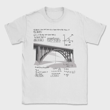 Mathbridge, Tricou Barbati (Unisex)