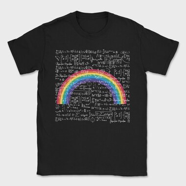 Maths Rainbow, Tricou Barbati (Unisex)