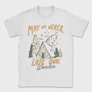 May We Never Lose Our Wonder Cabin 2, Tricou Barbati (Unisex)