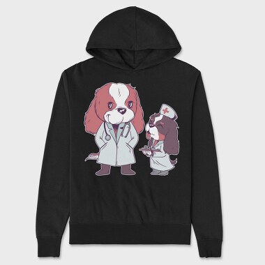 Medical Dogs, Hanorac Oversize Barbati (Unisex)
