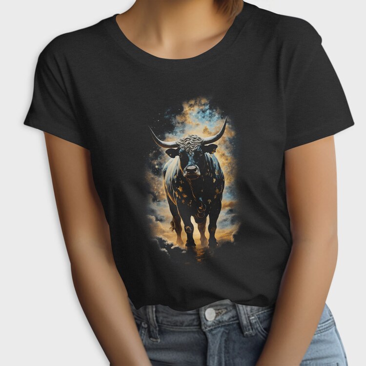 Bull Zodiac Taurus, Tricou Femei