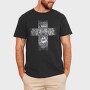 Lion Cross, Tricou Barbati (Unisex)