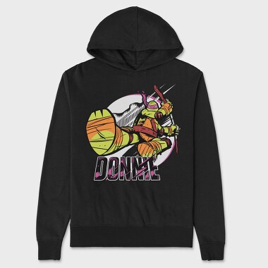 Donatello Ninja Turtle, Hanorac Oversize Barbati (Unisex)