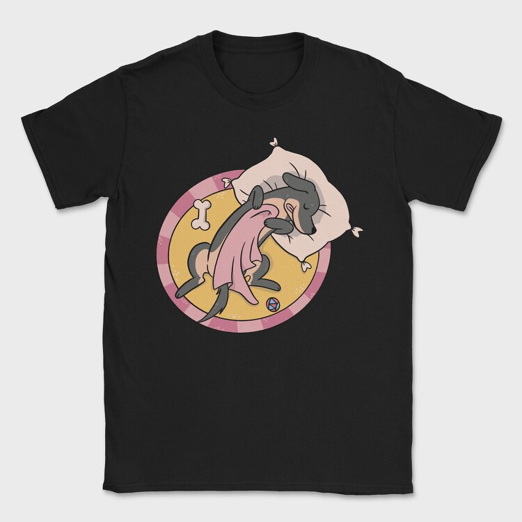 Dog Dream Bone, Tricou Barbati (Unisex)