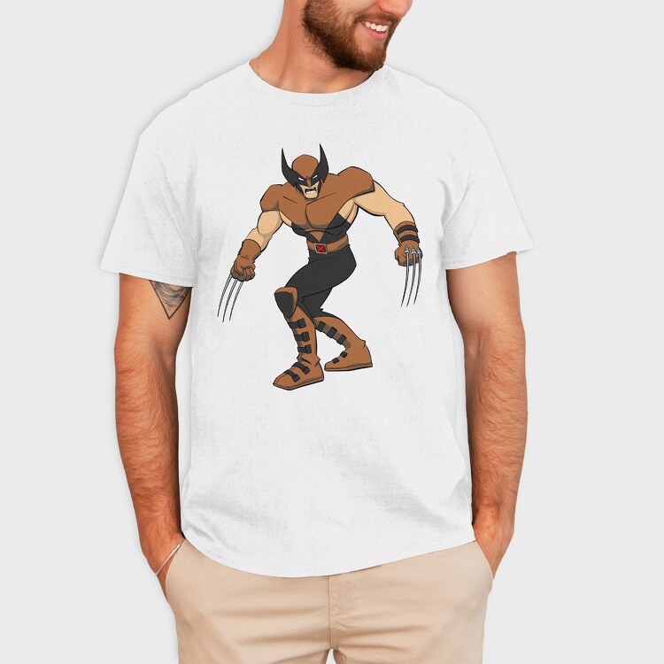Cartoon Retro X Men 4, Tricou Barbati (Unisex)