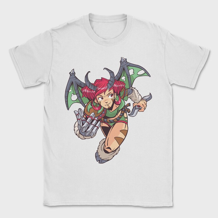 Demon Girl Hunt, Tricou Barbati (Unisex)