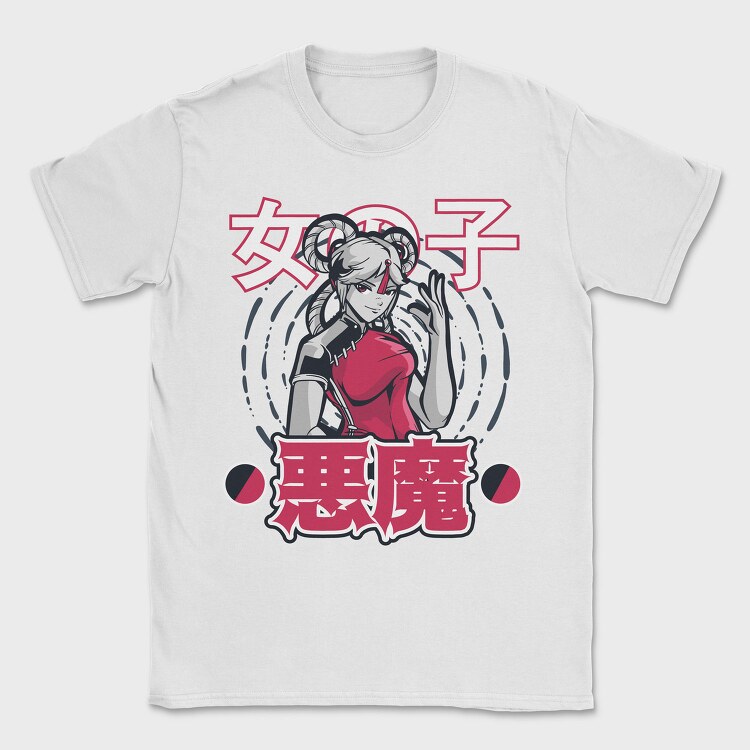 Demon Girl Emblem, Tricou Barbati (Unisex)
