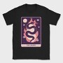 Snake Mystical Tarot Card The Snake, Tricou Barbati (Unisex)