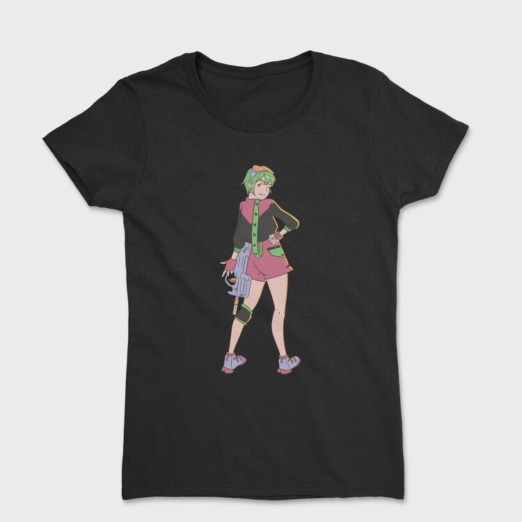 Cyberpunk Girl, Tricou Femei