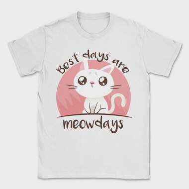 Meowdays Cat, Tricou Barbati (Unisex)