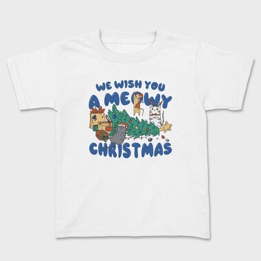 Meowy Christmas 2, Tricou Copii
