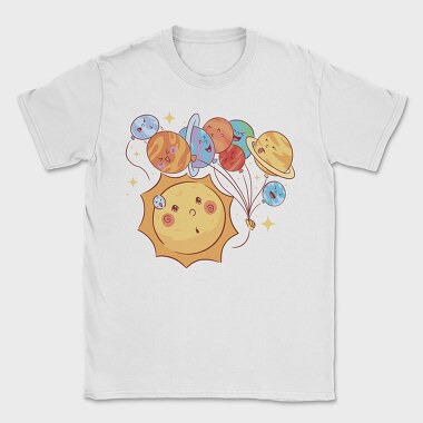 Milky Way Cartoon, Tricou Barbati (Unisex)