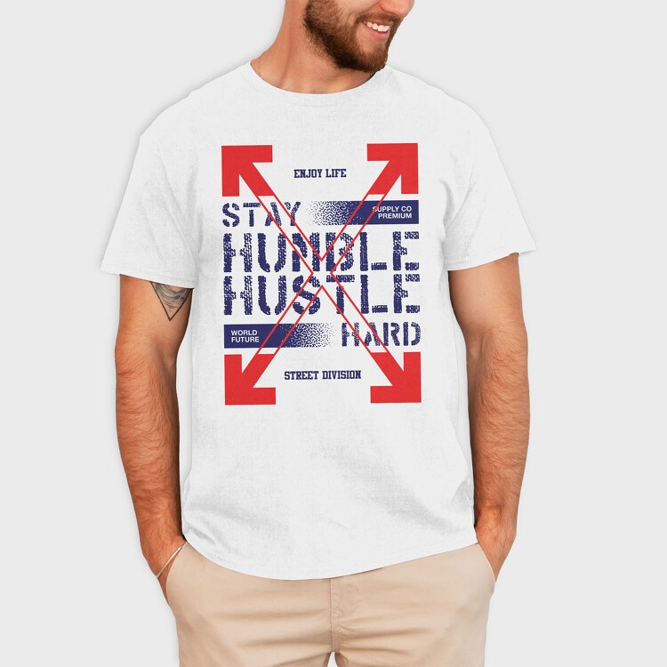 Stay Humble 2, Tricou Barbati (Unisex)