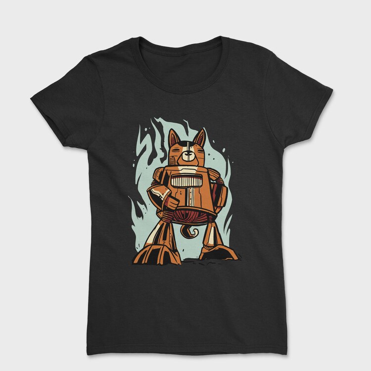 Cyborg Cat, Tricou Femei
