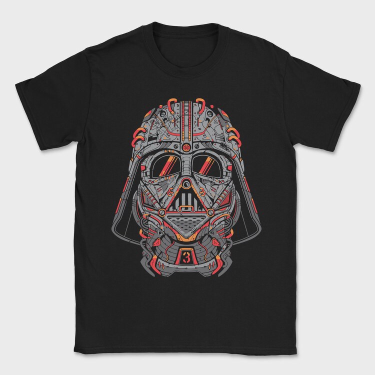 Darth Vader Map, Tricou Barbati (Unisex)