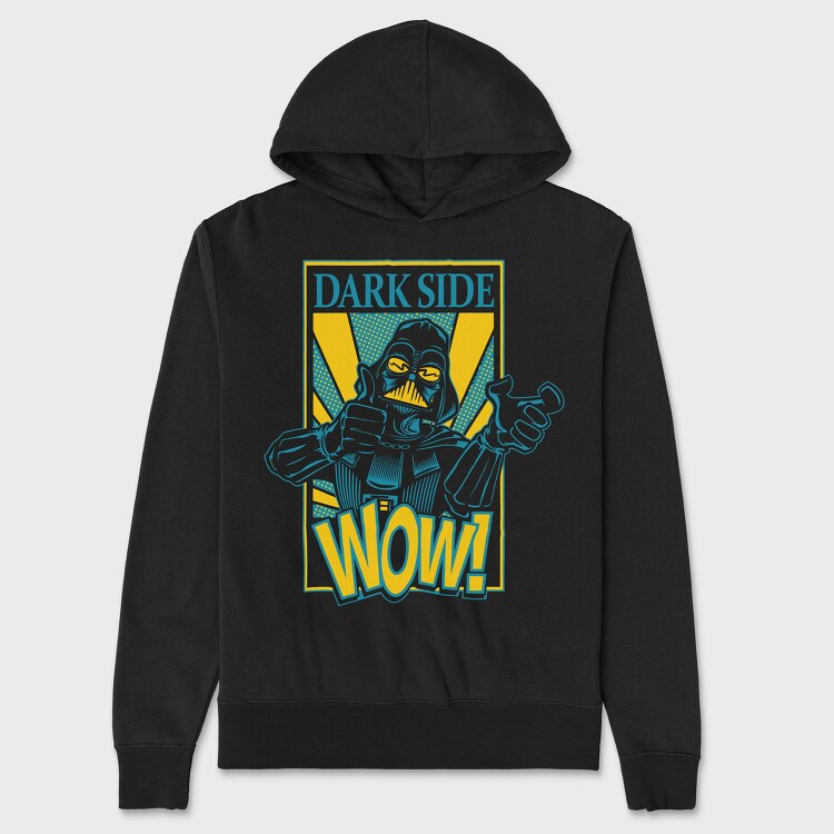 Dark Side Wow, Hanorac Oversize Barbati (Unisex)