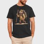 Sloth Hiking, Tricou Barbati (Unisex)