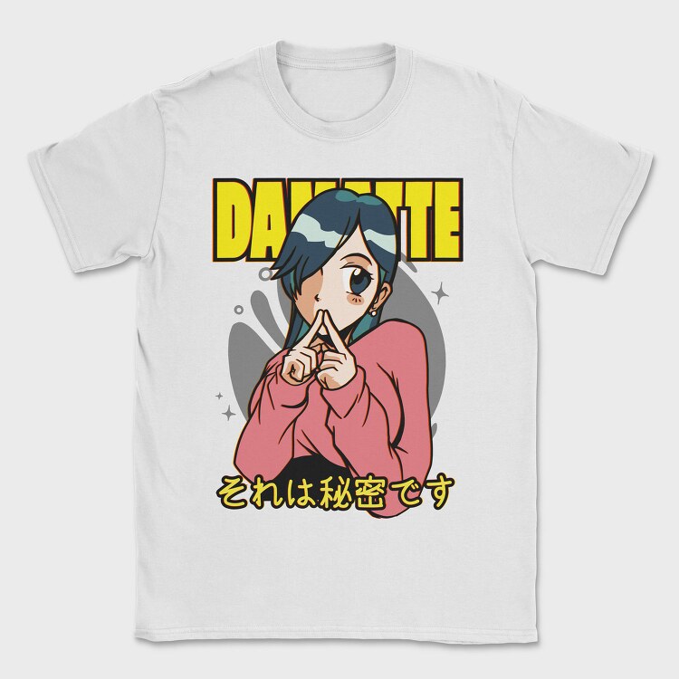 Dakimakura Secret, Tricou Barbati (Unisex)