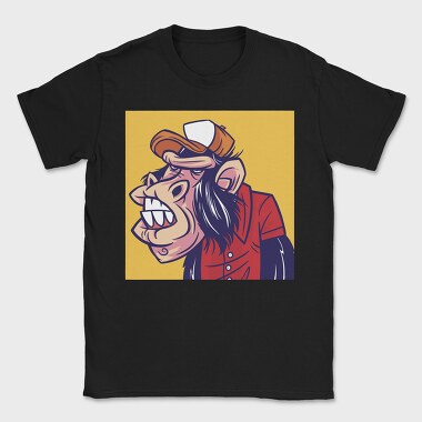 Monkey Cartoon, Tricou Barbati (Unisex)
