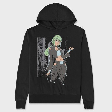 Cyberpunk Rebel, Hanorac Oversize Barbati (Unisex)