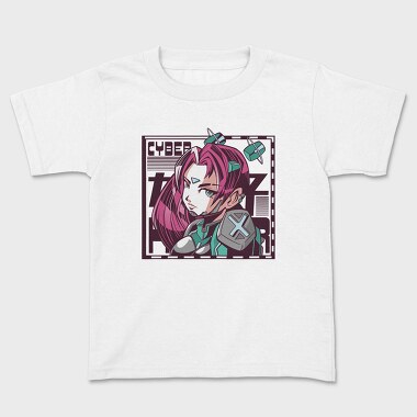 Cyberpunk Girl 1, Tricou Copii