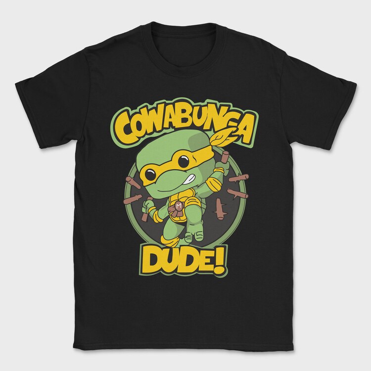 Cowabunga Dude, Tricou Barbati (Unisex)