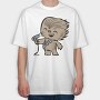 Chewies Hairdryer, Tricou Oversize Barbati (Unisex)