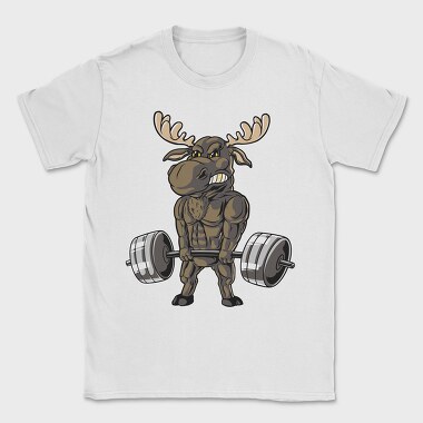 Moose Lifting, Tricou Barbati (Unisex)