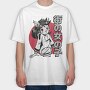 City Girl Fox, Tricou Oversize Barbati (Unisex)