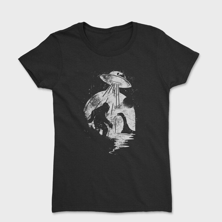 Bigfoot Ufo Monster, Tricou Femei