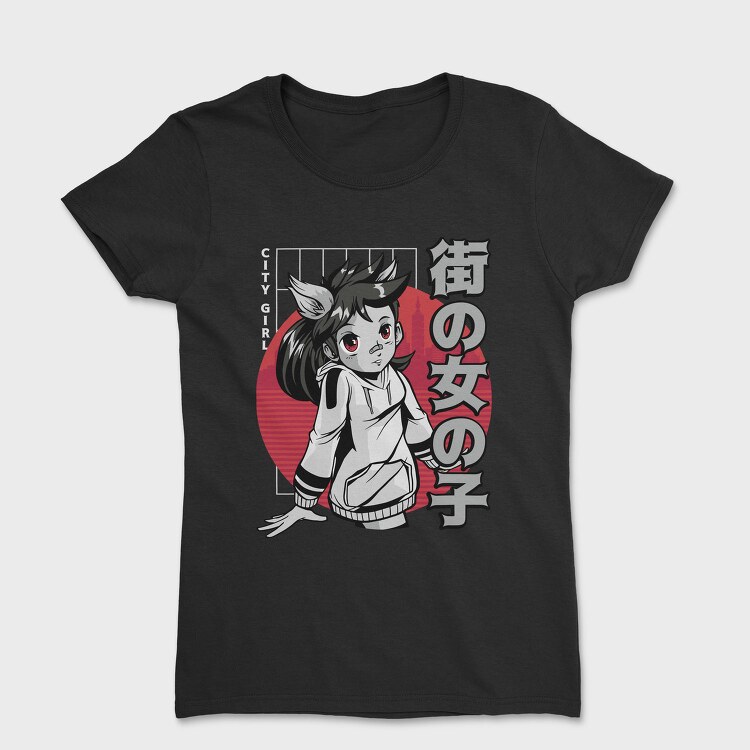 City Girl Fox, Tricou Femei