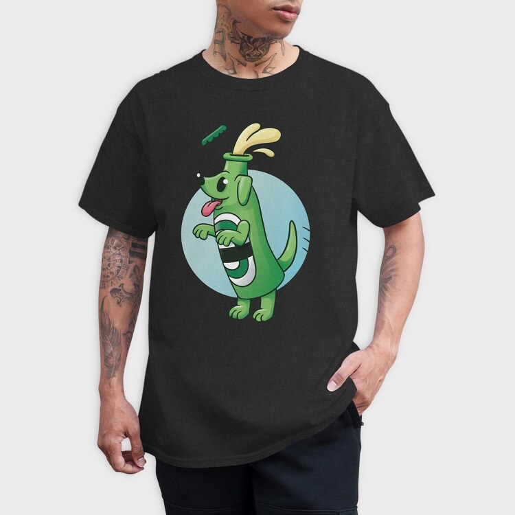 Beer Dog, Tricou Barbati (Unisex)