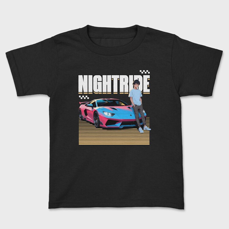 Supercar Japanese Car, Tricou Copii