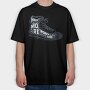 Hike More Worry Less, Tricou Oversize Barbati (Unisex)