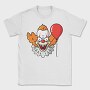 Clown Balloon Scream, Tricou Barbati (Unisex)