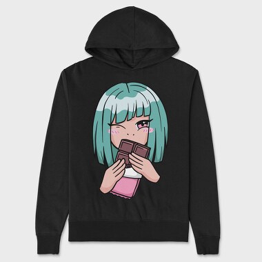 Chocolate Girl, Hanorac Oversize Barbati (Unisex)
