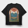 Landscape Nature 1, Tricou Oversize Barbati (Unisex)