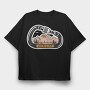 Carabiner Wild Life, Tricou Oversize Barbati (Unisex)