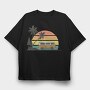 Retro Nature Outdoor 24, Tricou Oversize Barbati (Unisex)