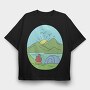 Landscape Nature 11, Tricou Oversize Barbati (Unisex)